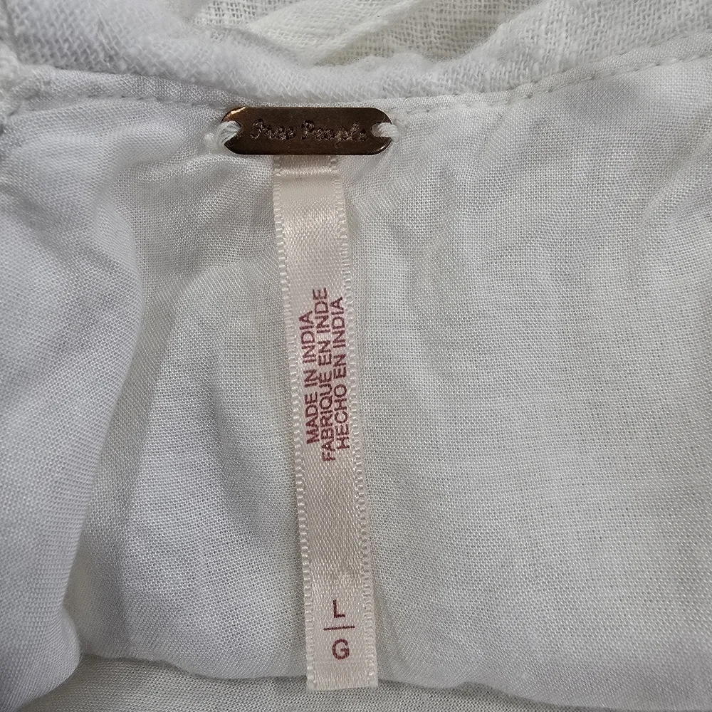 Free People White Mini Dress - Picture 6 of 16